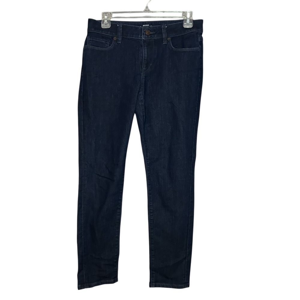 LOFT Curvy Skinny Jeans Petite 28P Dark Wash Stretch Denim 6P - Picture 10 of 11